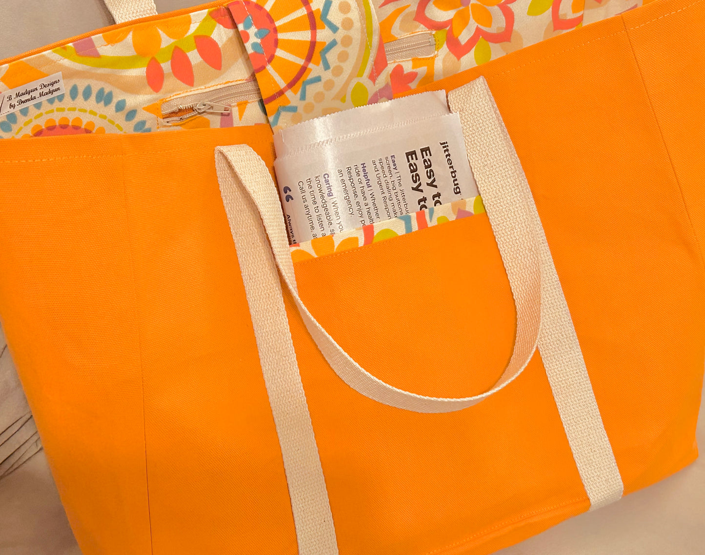 Cheerful Summer Tote Bag