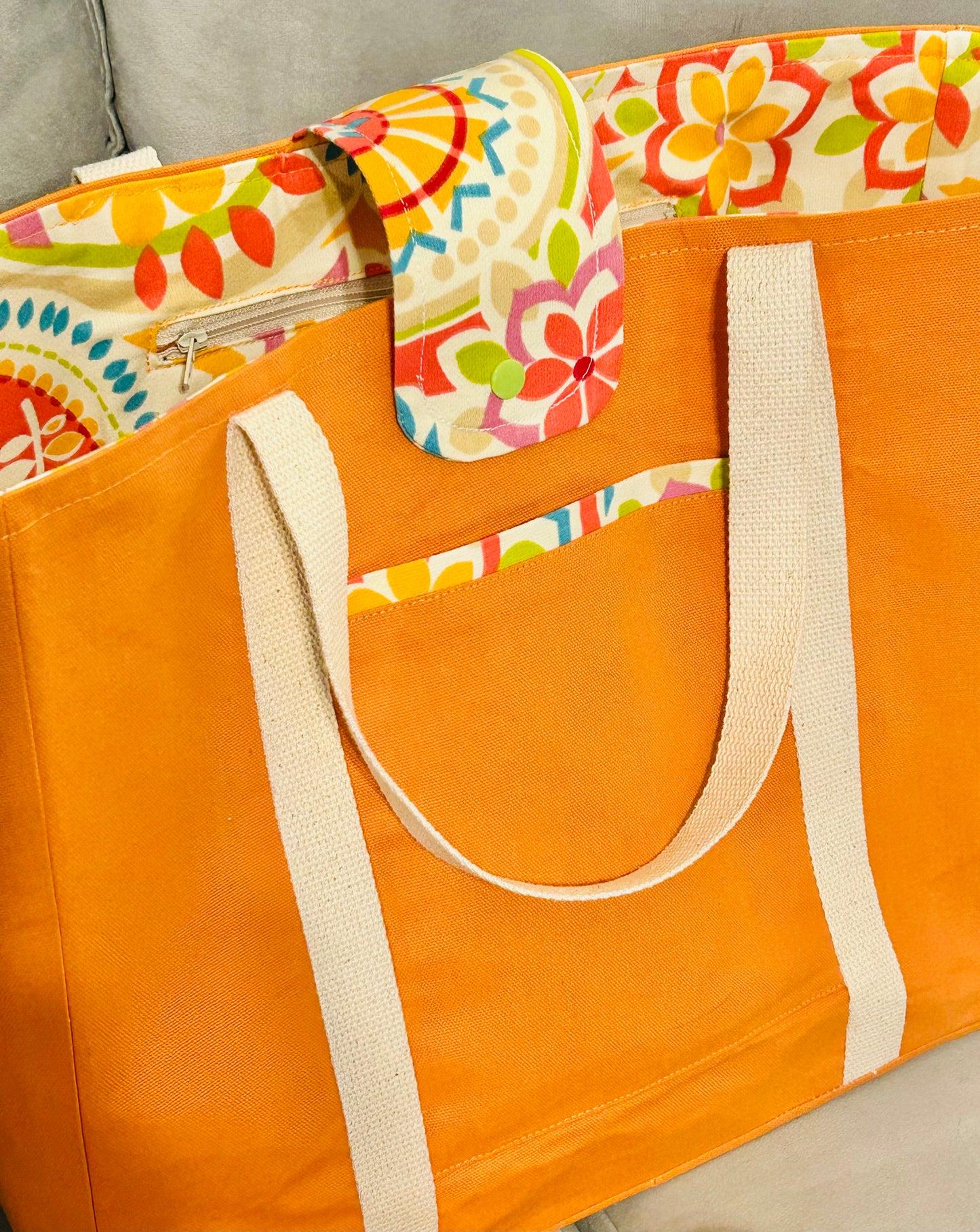 Cheerful Summer Tote Bag